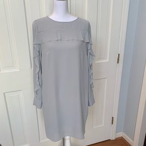 Gray Banana Republic shift dress